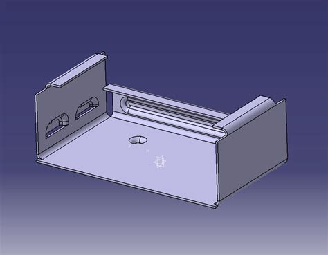 catia v5 how to unfold sheet metal assembly parts|CATIA design wall on edge.